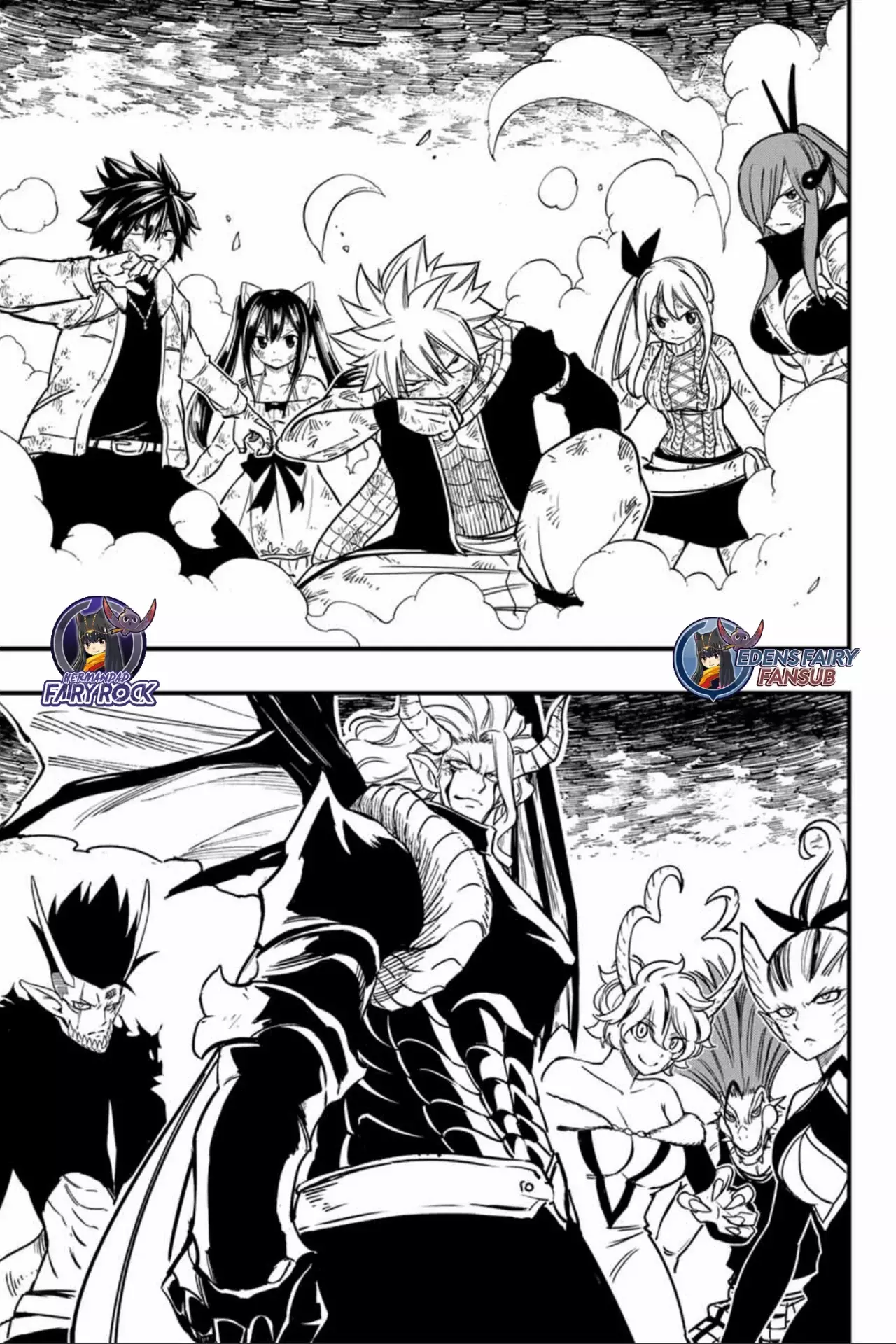 Fairy Tail: 100 Years Quest Capitulo 184: Ataques furiosos de oscuridad y llamas página 13