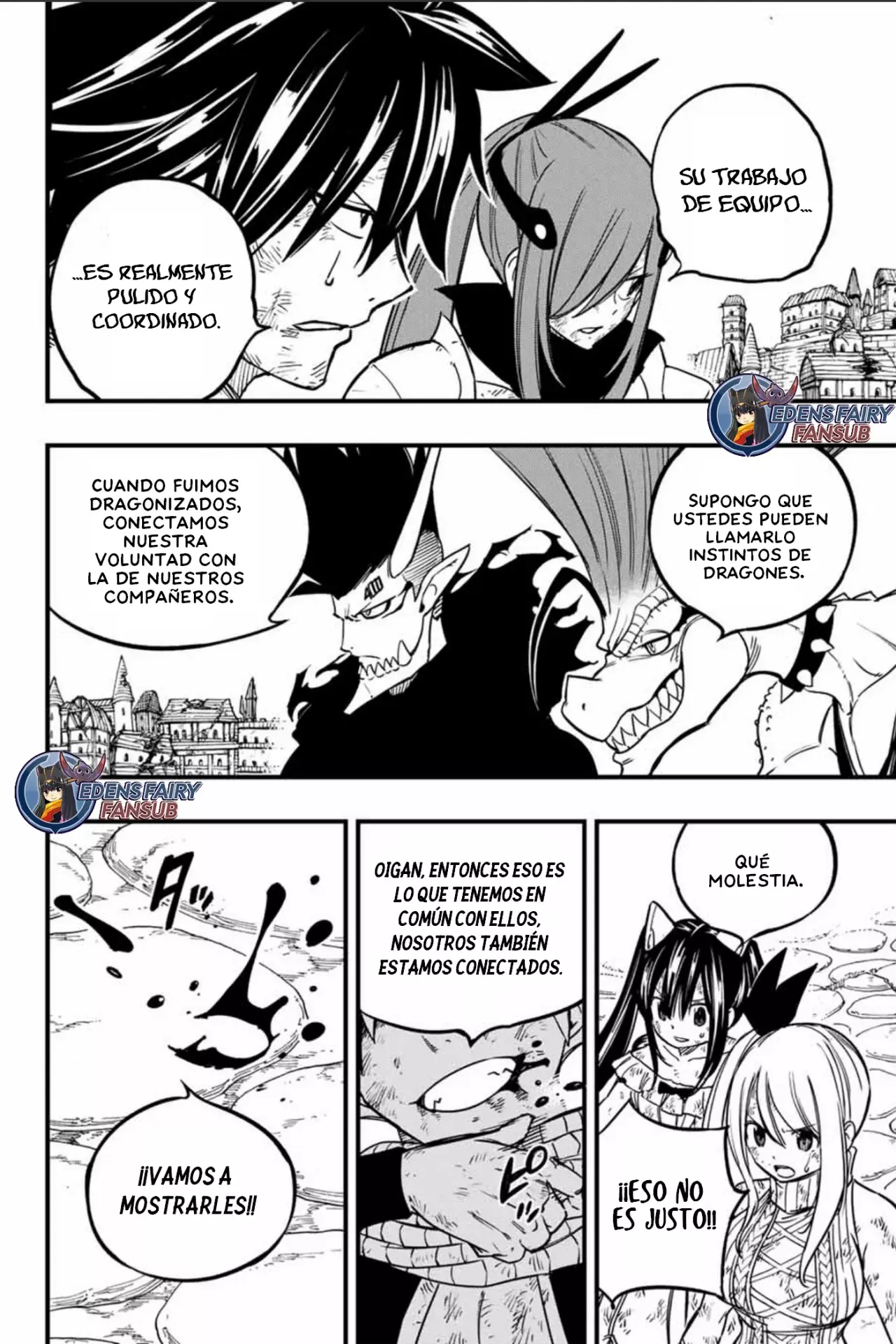 Fairy Tail: 100 Years Quest Capitulo 184: Ataques furiosos de oscuridad y llamas página 14