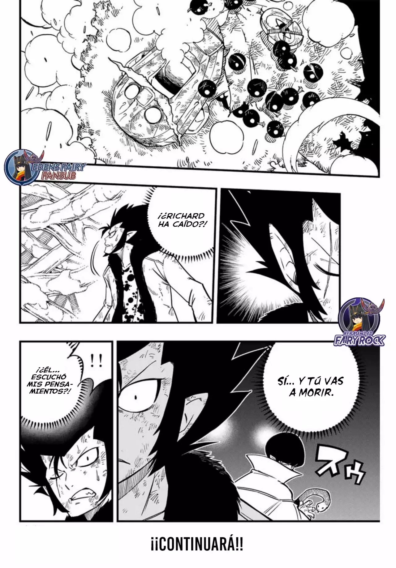 Fairy Tail: 100 Years Quest Capitulo 184: Ataques furiosos de oscuridad y llamas página 20