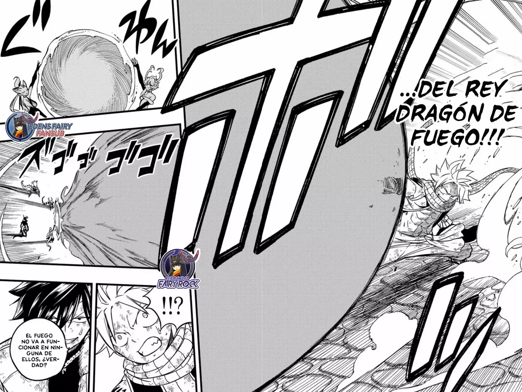 Fairy Tail: 100 Years Quest Capitulo 184: Ataques furiosos de oscuridad y llamas página 5
