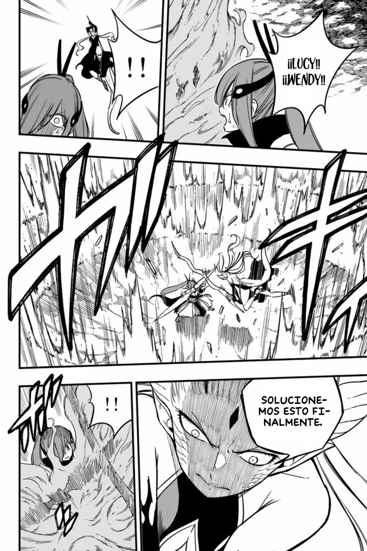 Fairy Tail: 100 Years Quest Capitulo 184: Ataques furiosos de oscuridad y llamas página 8