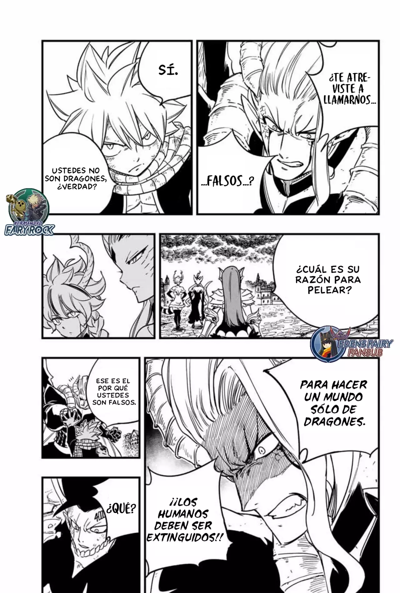 Fairy Tail: 100 Years Quest Capitulo 190: Para aquellos a quienes apreciamos página 18
