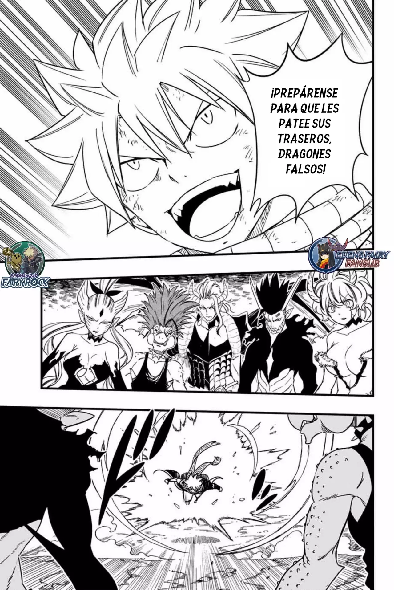Fairy Tail: 100 Years Quest Capitulo 190: Para aquellos a quienes apreciamos página 8