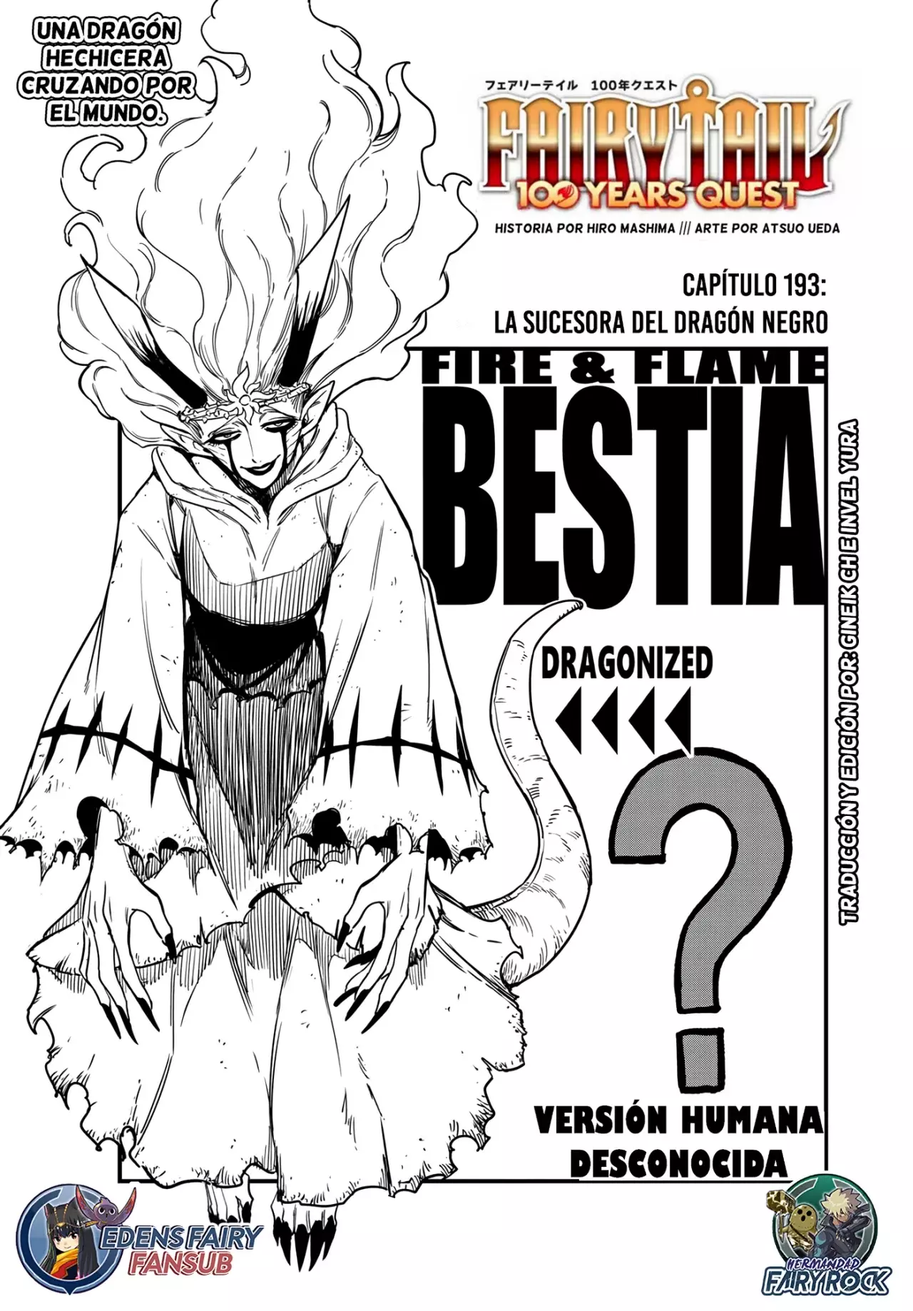 Fairy Tail: 100 Years Quest Capitulo 193: La sucesora del Dragón Negro página 2