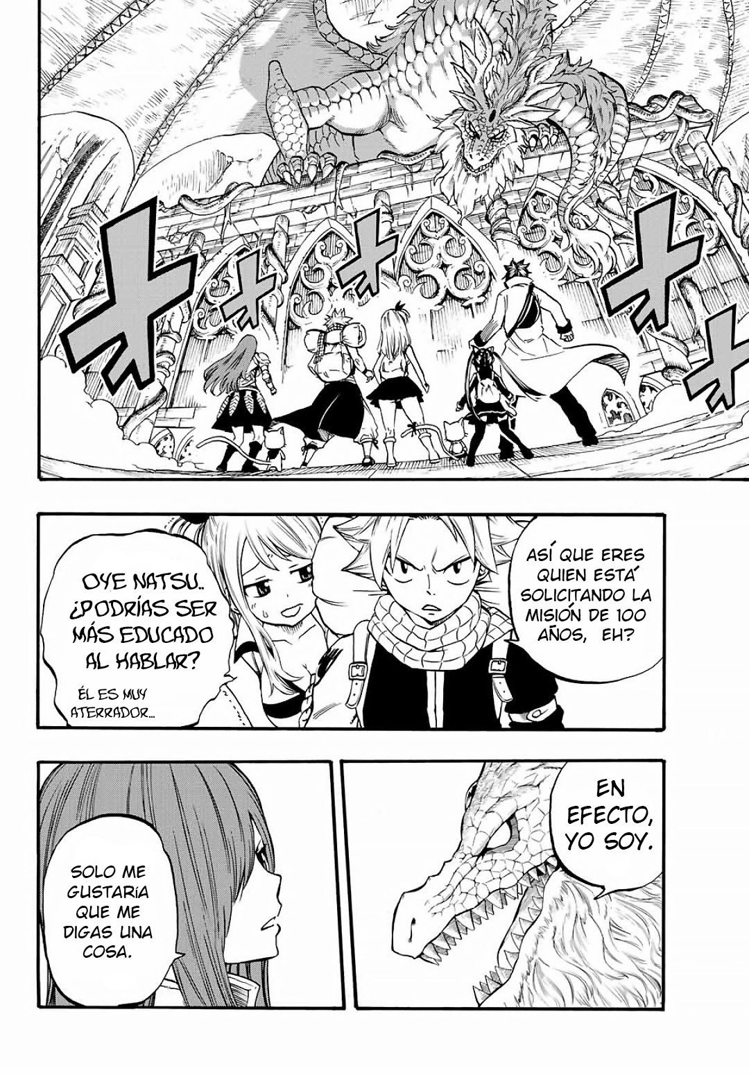 Fairy Tail: 100 Years Quest Capitulo 2: El linaje de los Dragon Slayers página 4