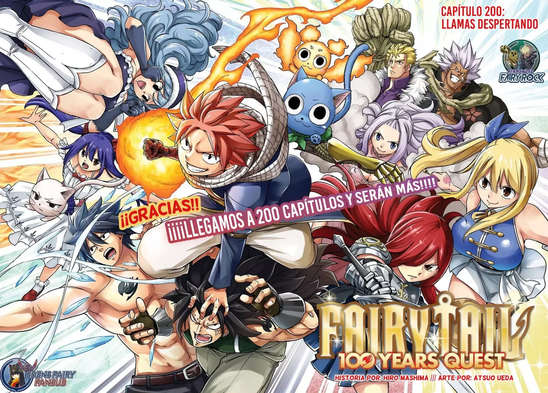 Fairy Tail: 100 Years Quest Capitulo 200: Llamas despertando página 2