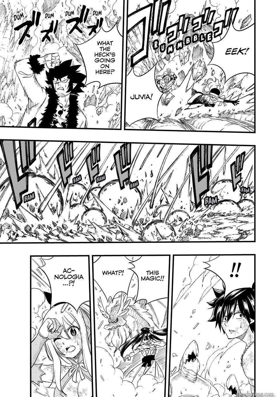 Fairy Tail: 100 Years Quest Capitulo 203: Vuelo en movimiento del dragón página 11