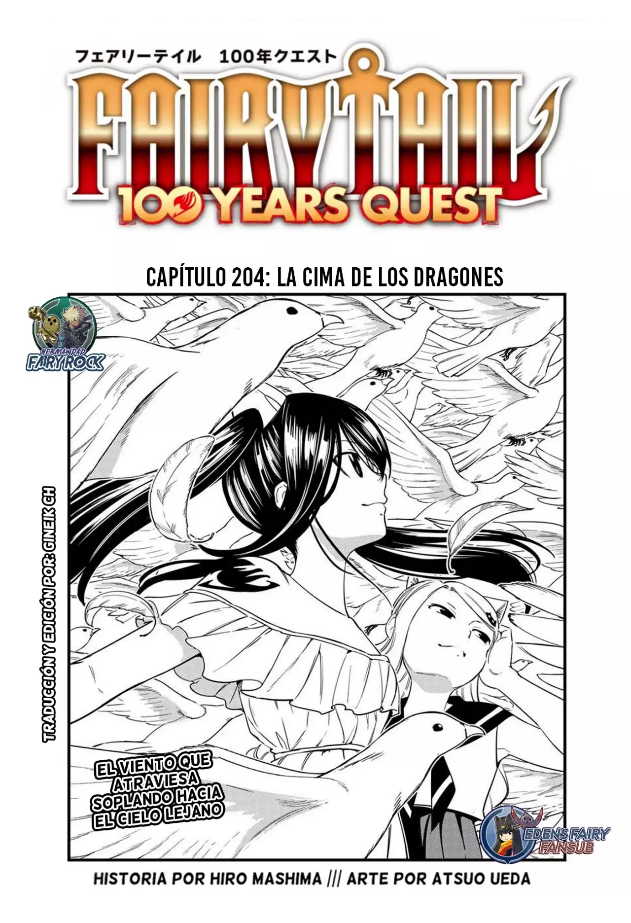 Fairy Tail: 100 Years Quest Capitulo 204: La cima de los dragones página 2