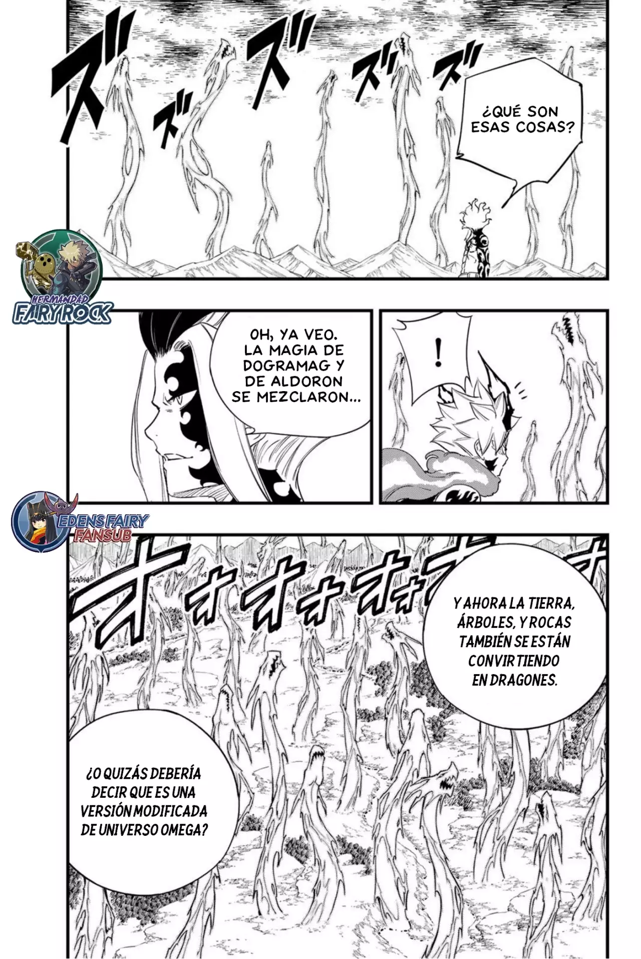 Fairy Tail: 100 Years Quest Capitulo 205: Llamas negras de la destrucción página 12