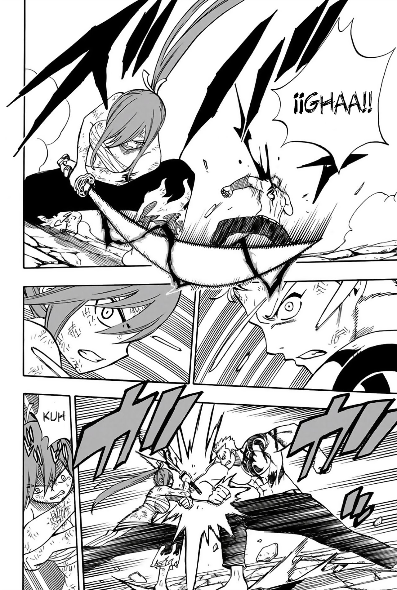 Fairy Tail: 100 Years Quest Capitulo 44: Feroz Lucha Carmesí página 11