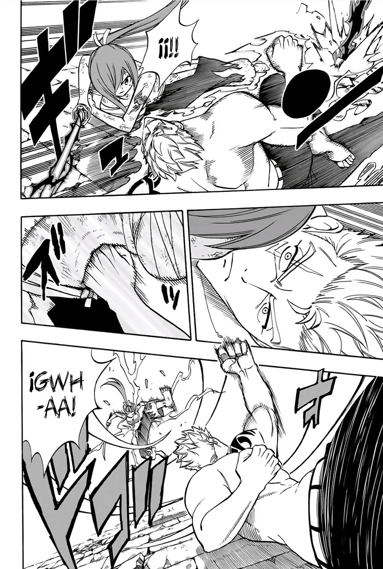 Fairy Tail: 100 Years Quest Capitulo 44: Feroz Lucha Carmesí página 7