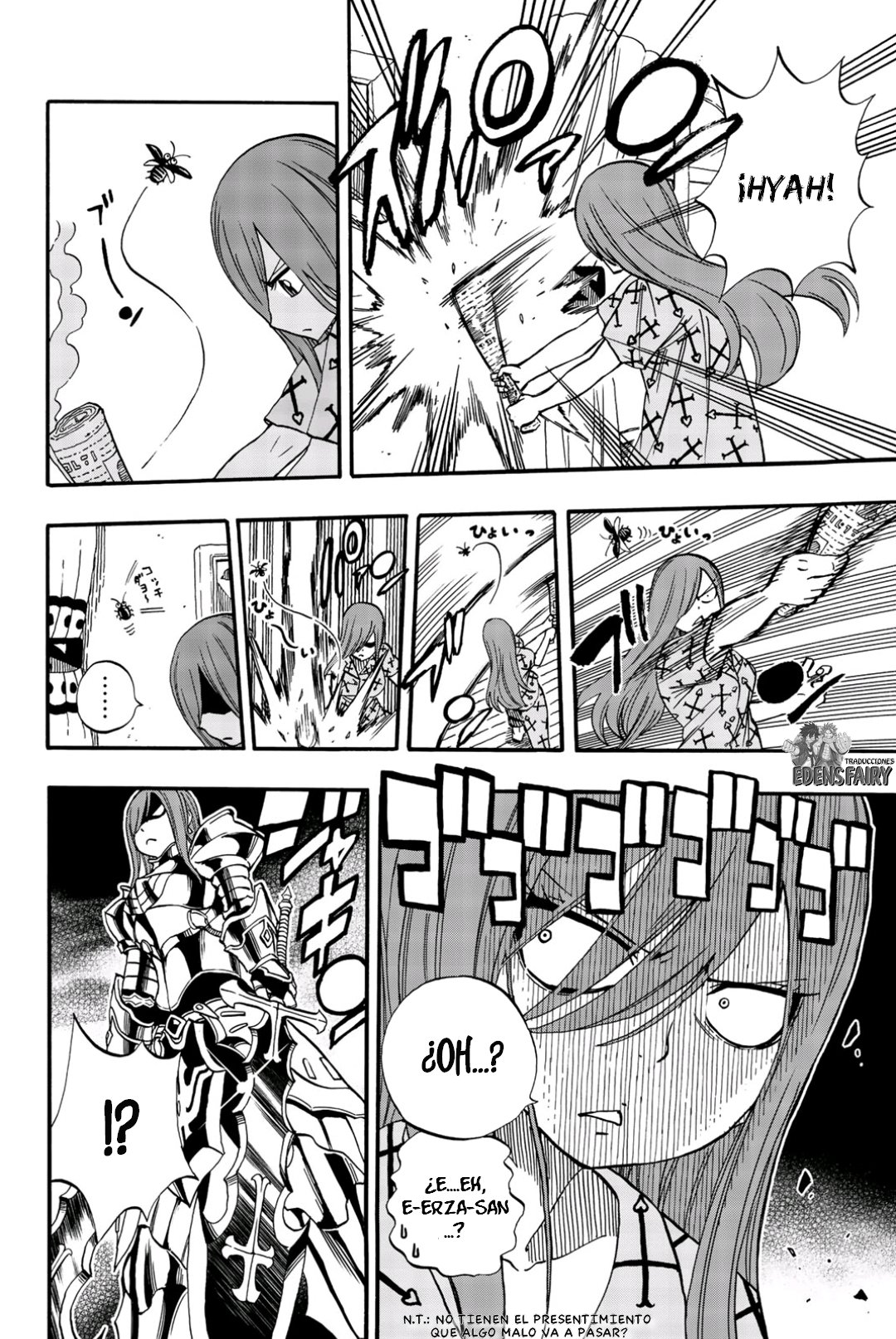 Fairy Tail: 100 Years Quest Capitulo 45.5: Omake Wendy Temblorosa página 4