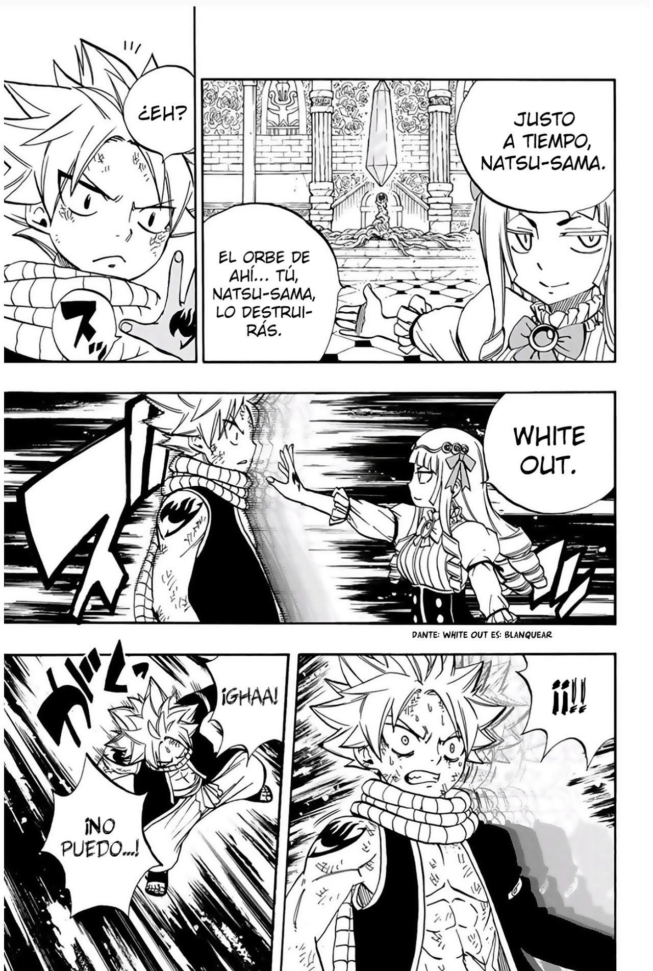 Fairy Tail: 100 Years Quest Capitulo 46: Voluntad Blanca página 4
