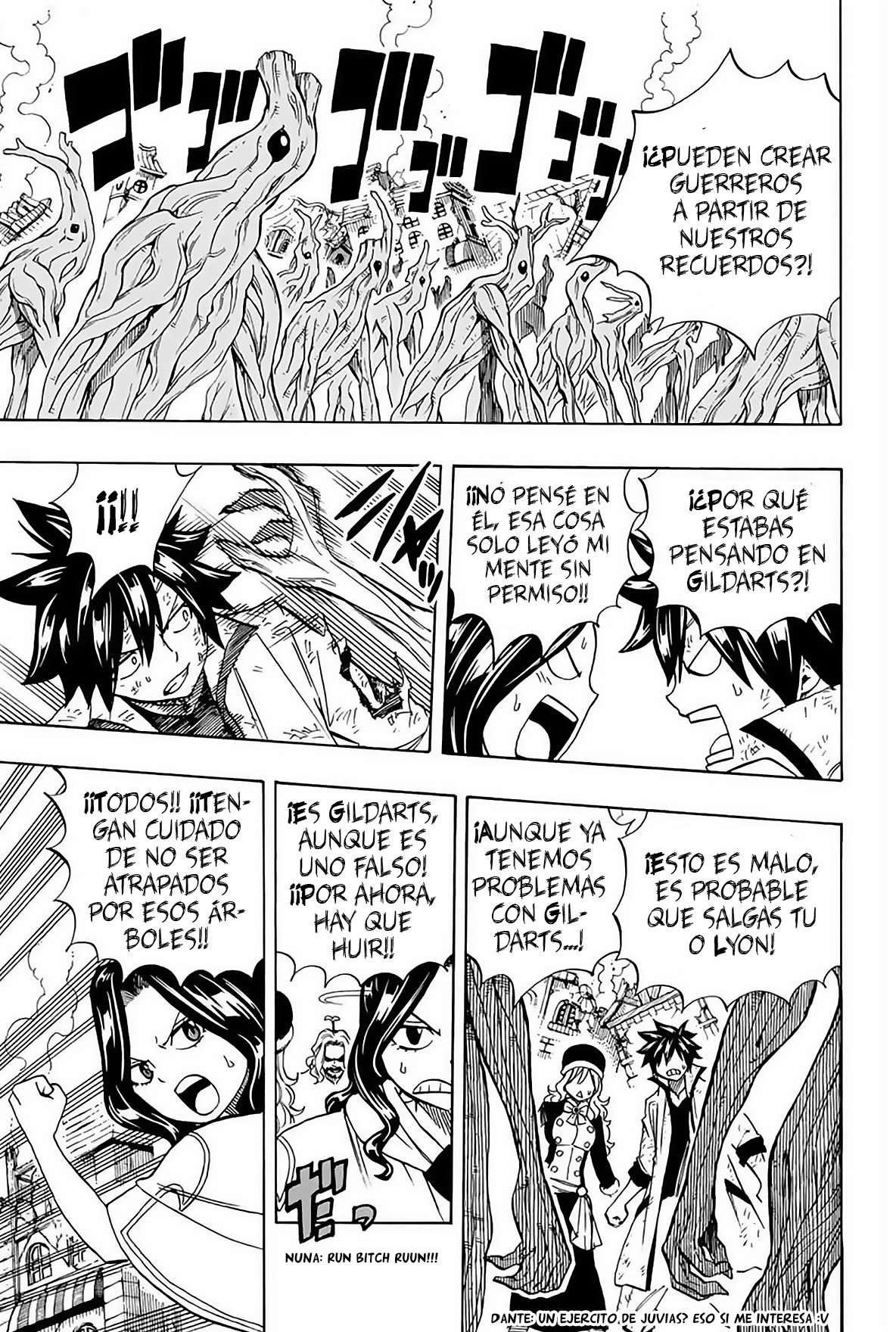Fairy Tail: 100 Years Quest Capitulo 52: Árboles Lee Mentes página 18
