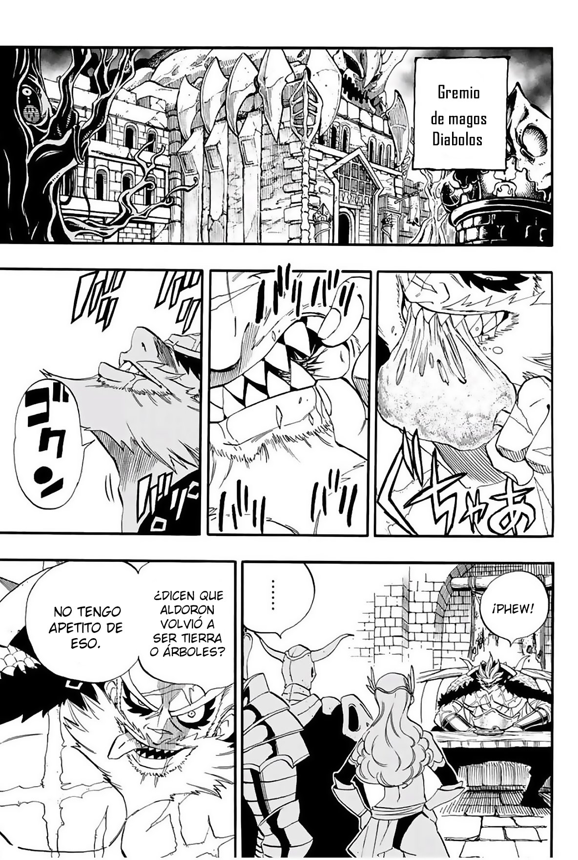 Fairy Tail: 100 Years Quest Capitulo 63: Banquete Drameel página 6