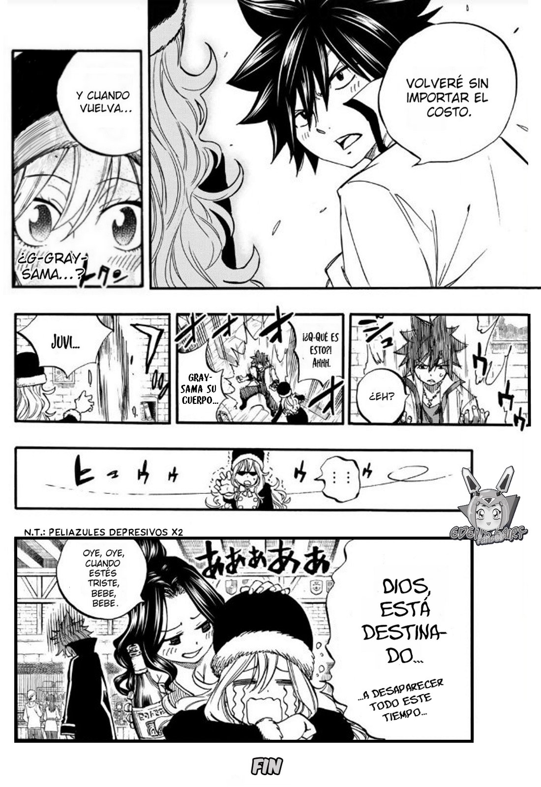 Fairy Tail: 100 Years Quest Capitulo 81.5: Omake Juvia Apegada página 4