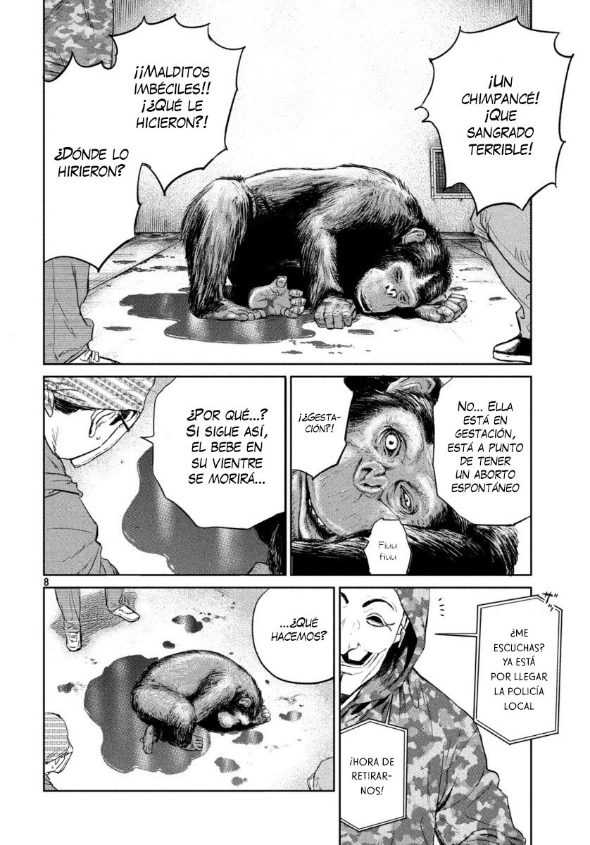 Darwin Incident Capitulo 1: Hibridación página 8