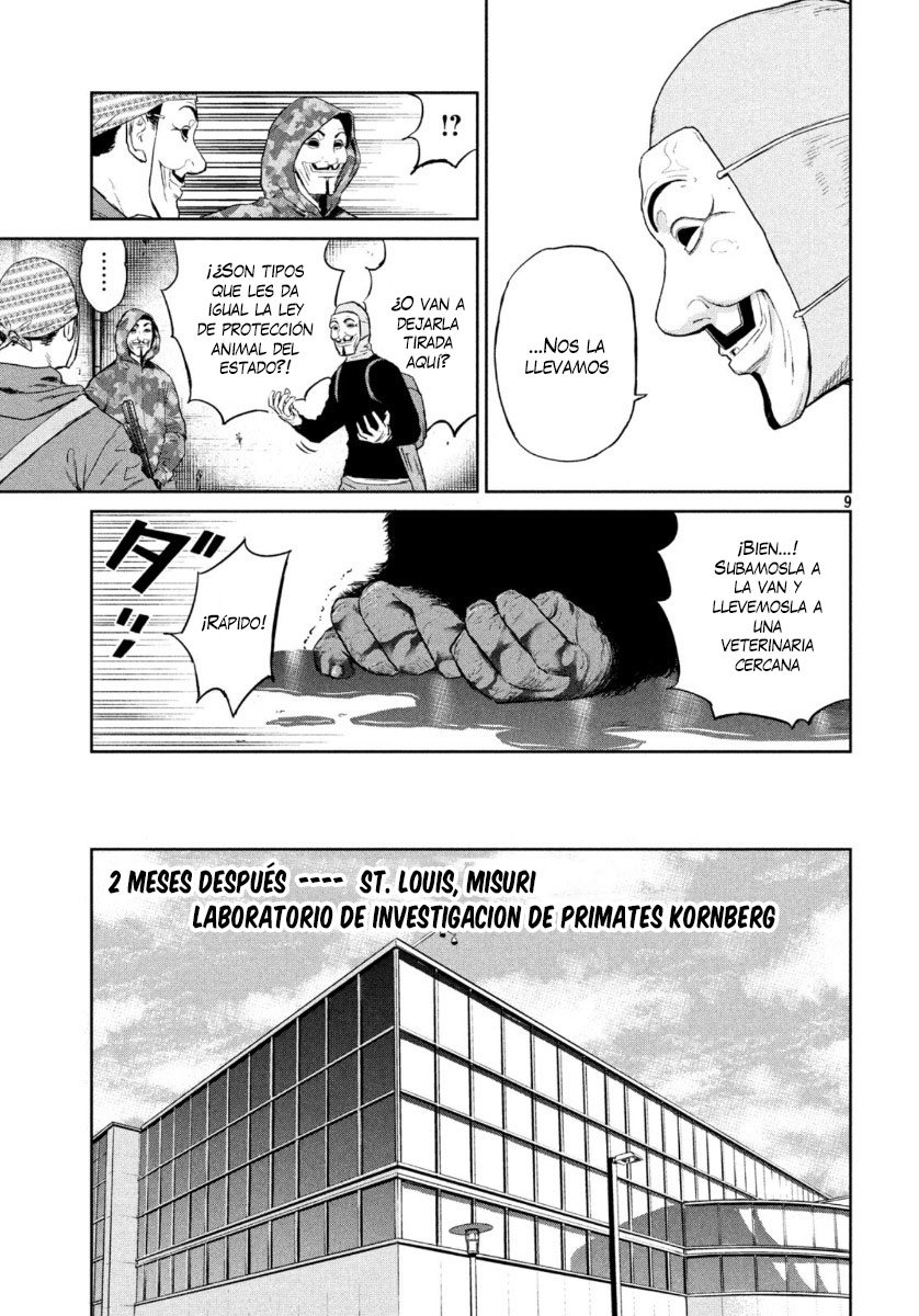 Darwin Incident Capitulo 1: Hibridación página 9