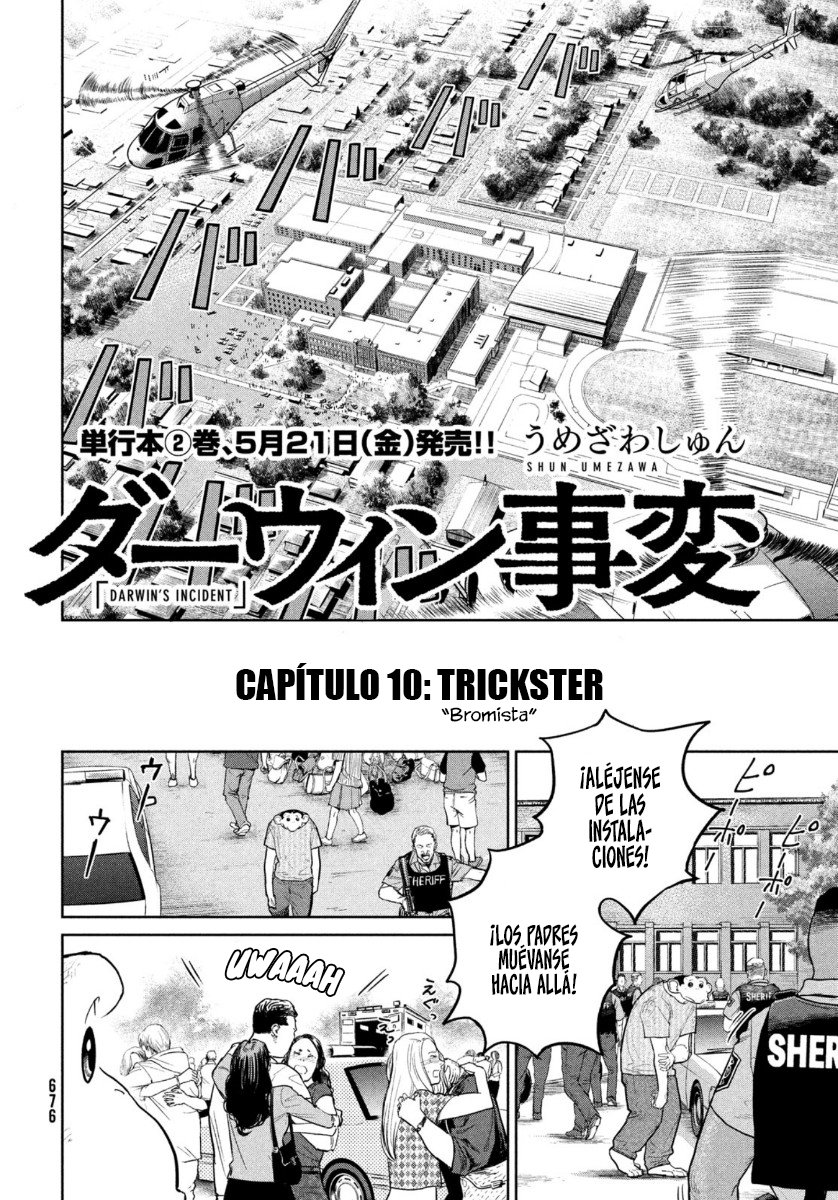 Darwin Incident Capitulo 11: Trickster página 3
