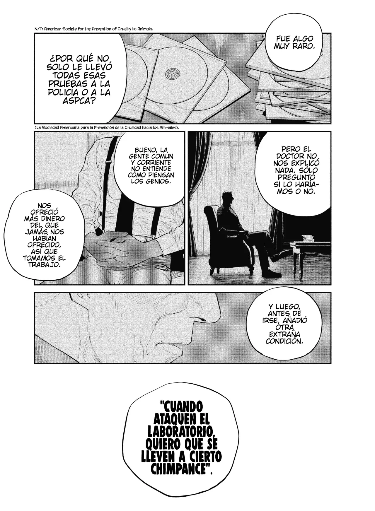 Darwin Incident Capitulo 17: El castillo de Barba Azul, 3 página 8