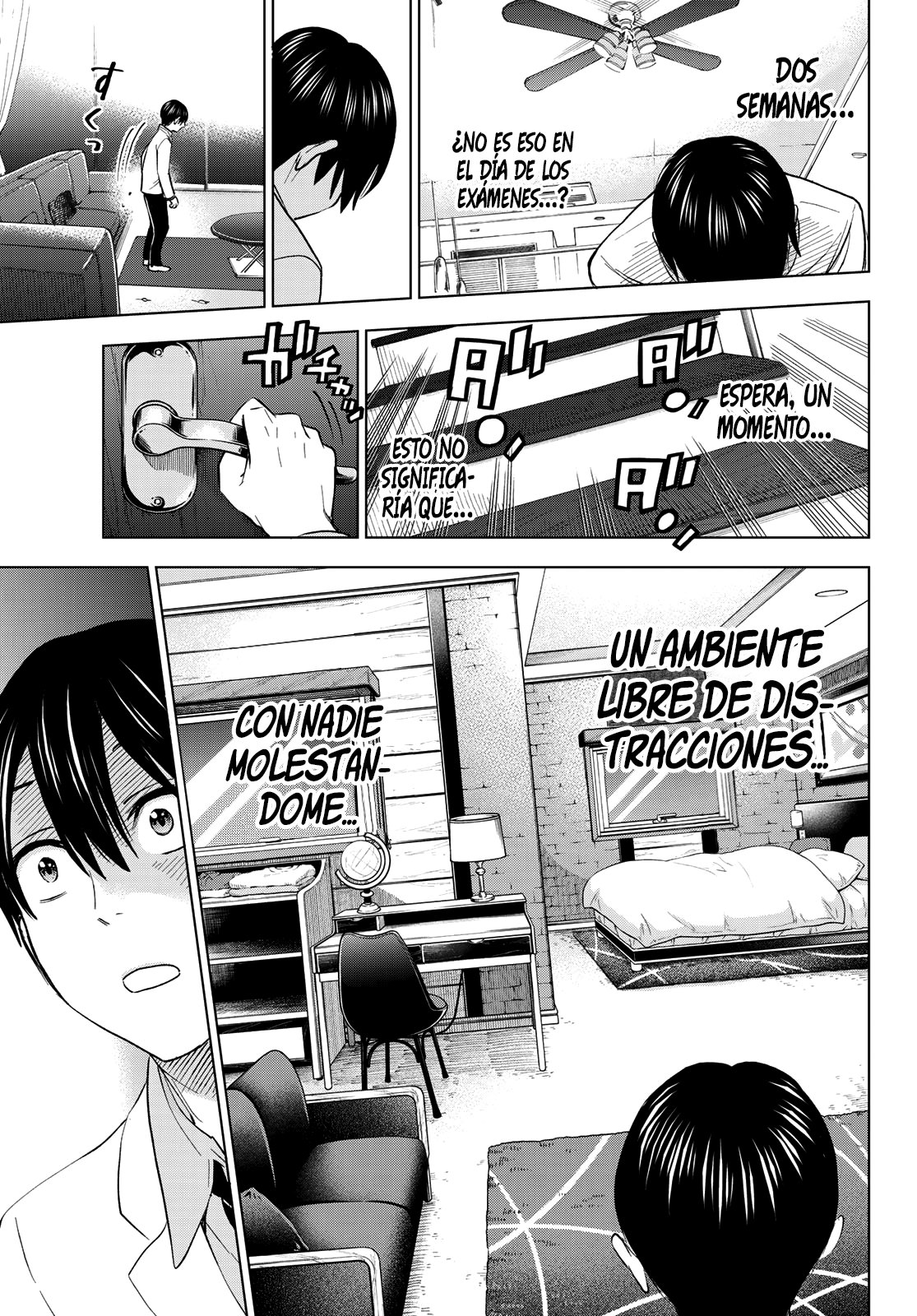 A Couple of Cuckoos Capitulo 3: Ni siquiera nos miraremos página 8