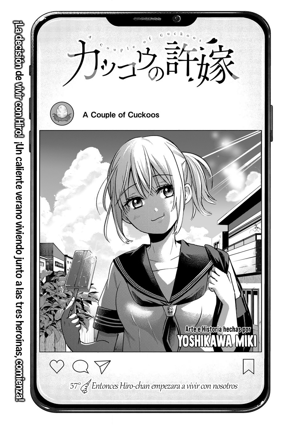 A Couple of Cuckoos Capitulo 57: Entonces hiro-chan empezara a vivir con nosotros página 2