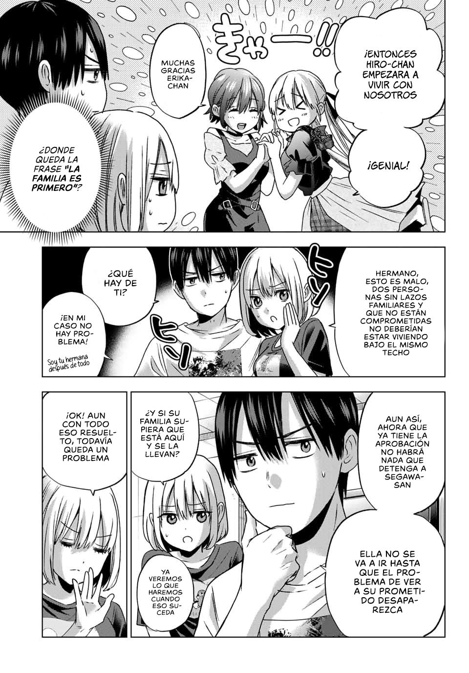 A Couple of Cuckoos Capitulo 57: Entonces hiro-chan empezara a vivir con nosotros página 8