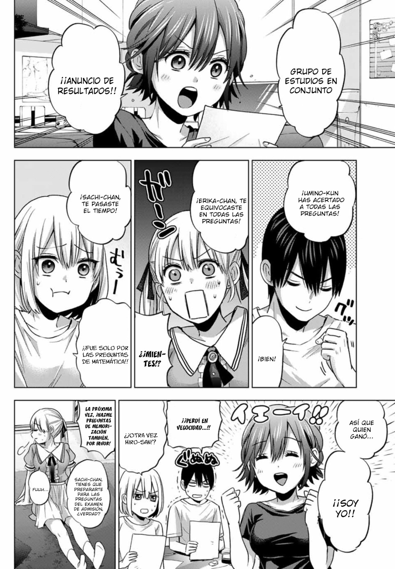 A Couple of Cuckoos Capitulo 60: ¡La operación "cuidar a Erika-chan" comienza ahora! página 4