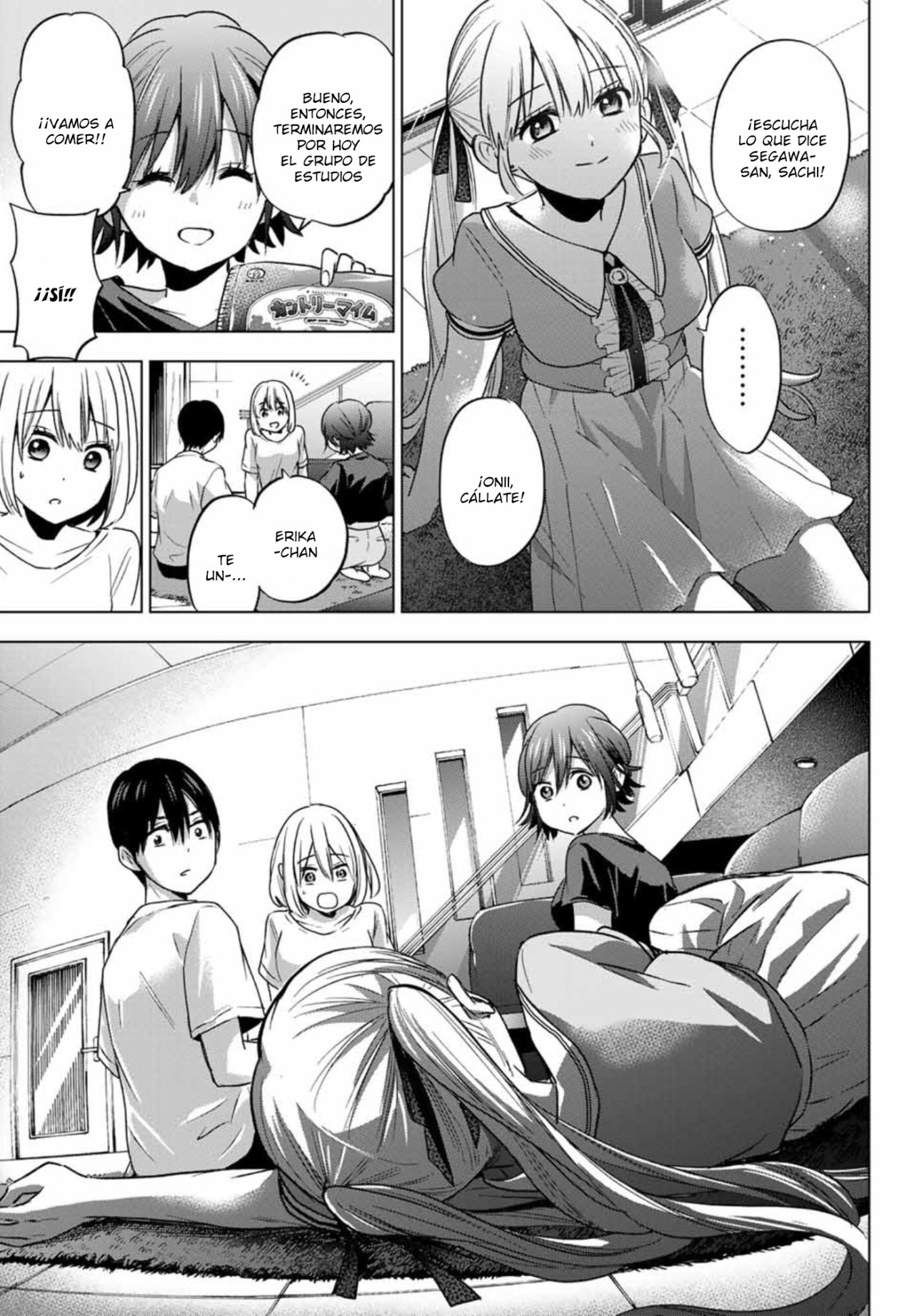 A Couple of Cuckoos Capitulo 60: ¡La operación "cuidar a Erika-chan" comienza ahora! página 5