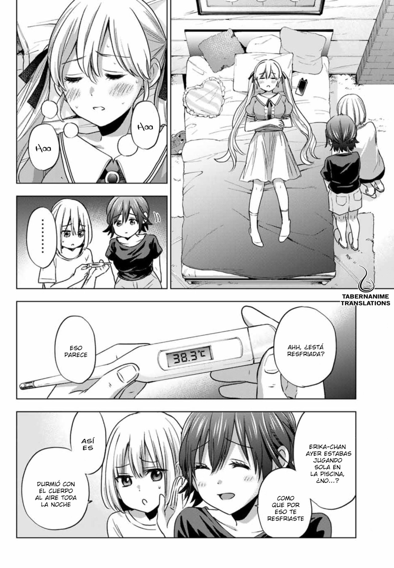 A Couple of Cuckoos Capitulo 60: ¡La operación "cuidar a Erika-chan" comienza ahora! página 6