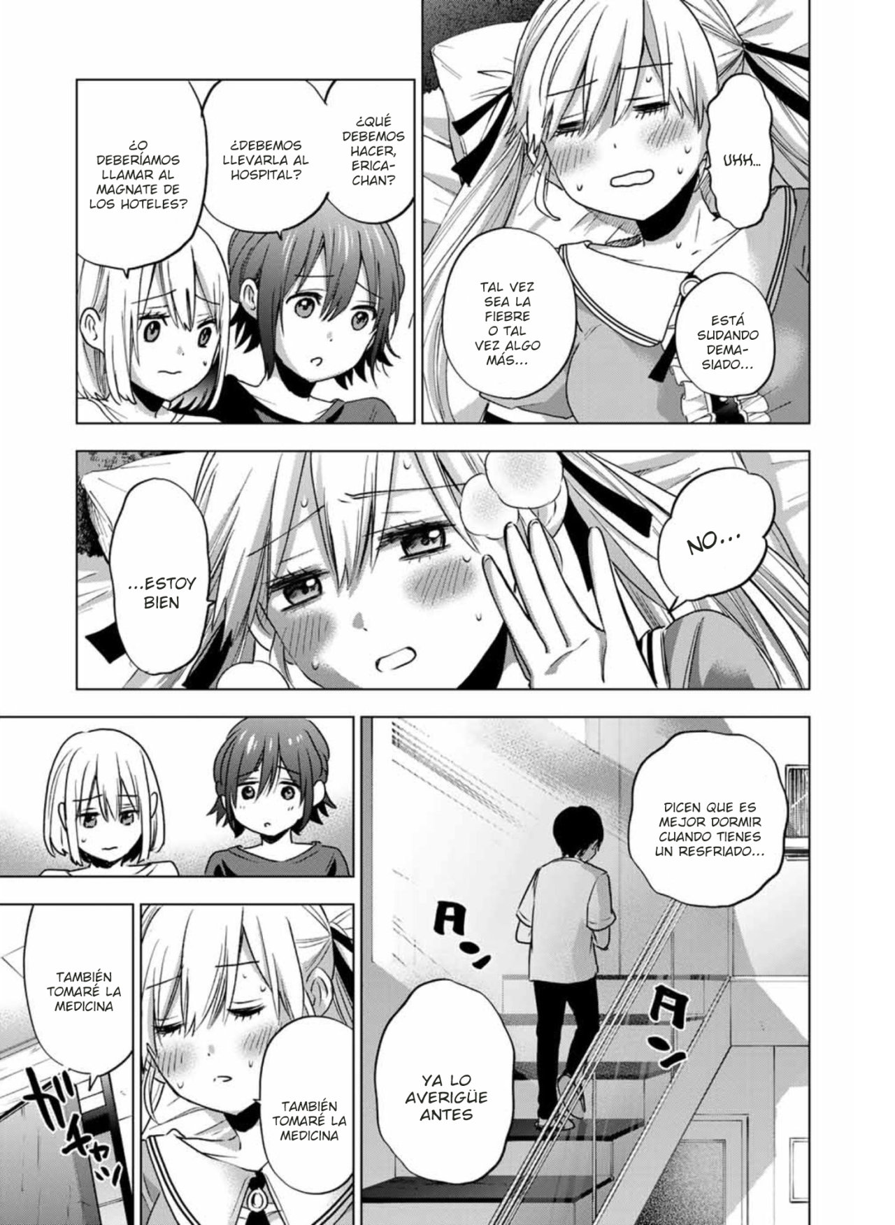 A Couple of Cuckoos Capitulo 60: ¡La operación "cuidar a Erika-chan" comienza ahora! página 7