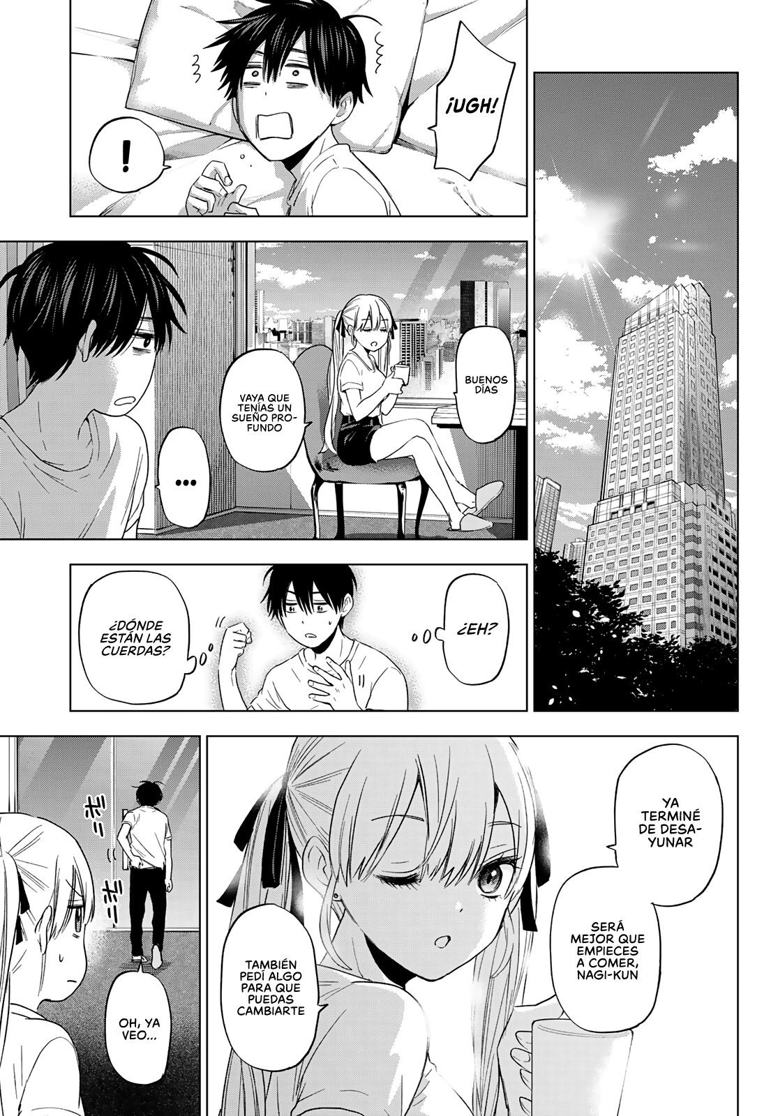 A Couple of Cuckoos Capitulo 85: Erika ha cambiado mucho desde que se mudó con Nagi página 14