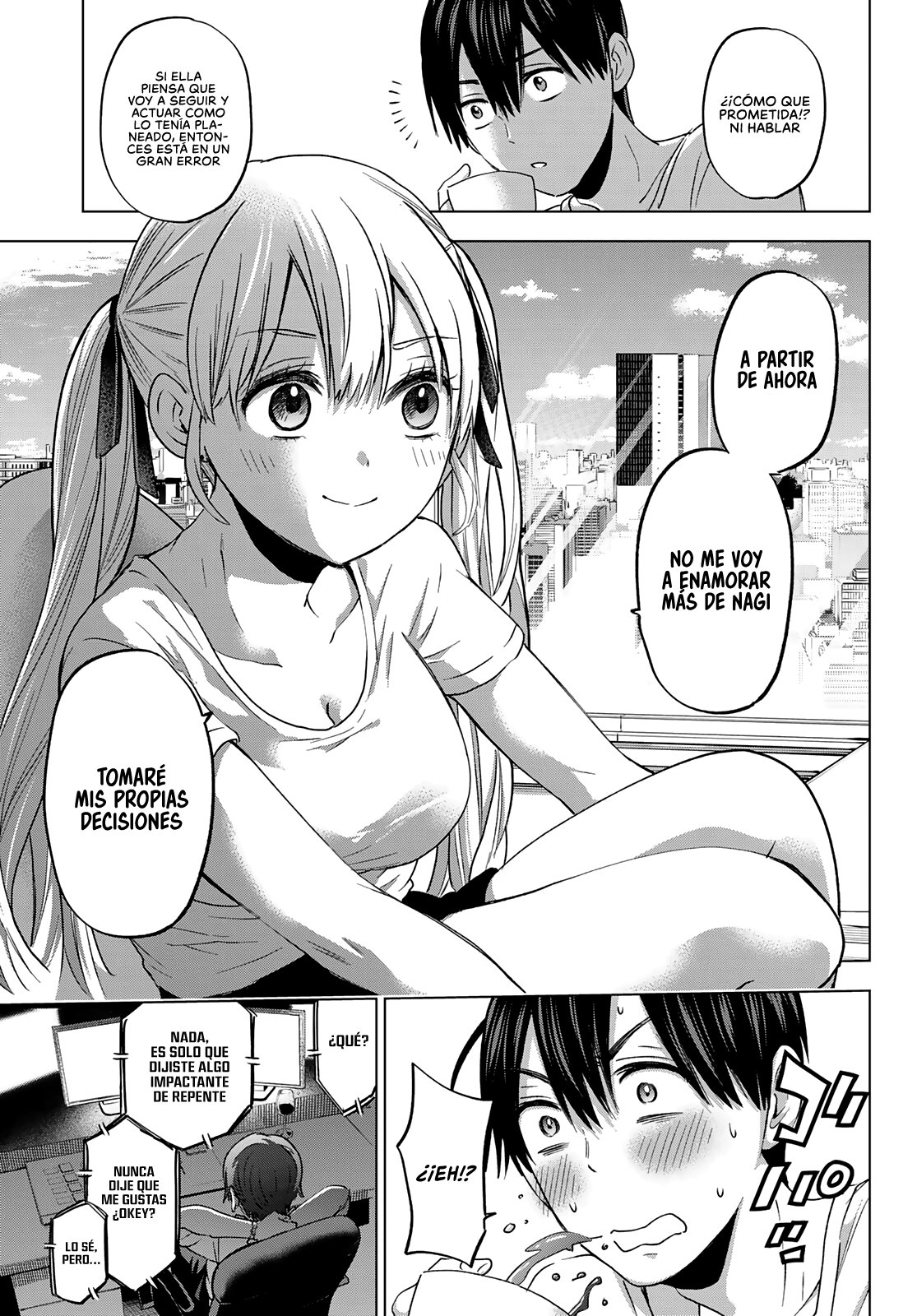 A Couple of Cuckoos Capitulo 85: Erika ha cambiado mucho desde que se mudó con Nagi página 18
