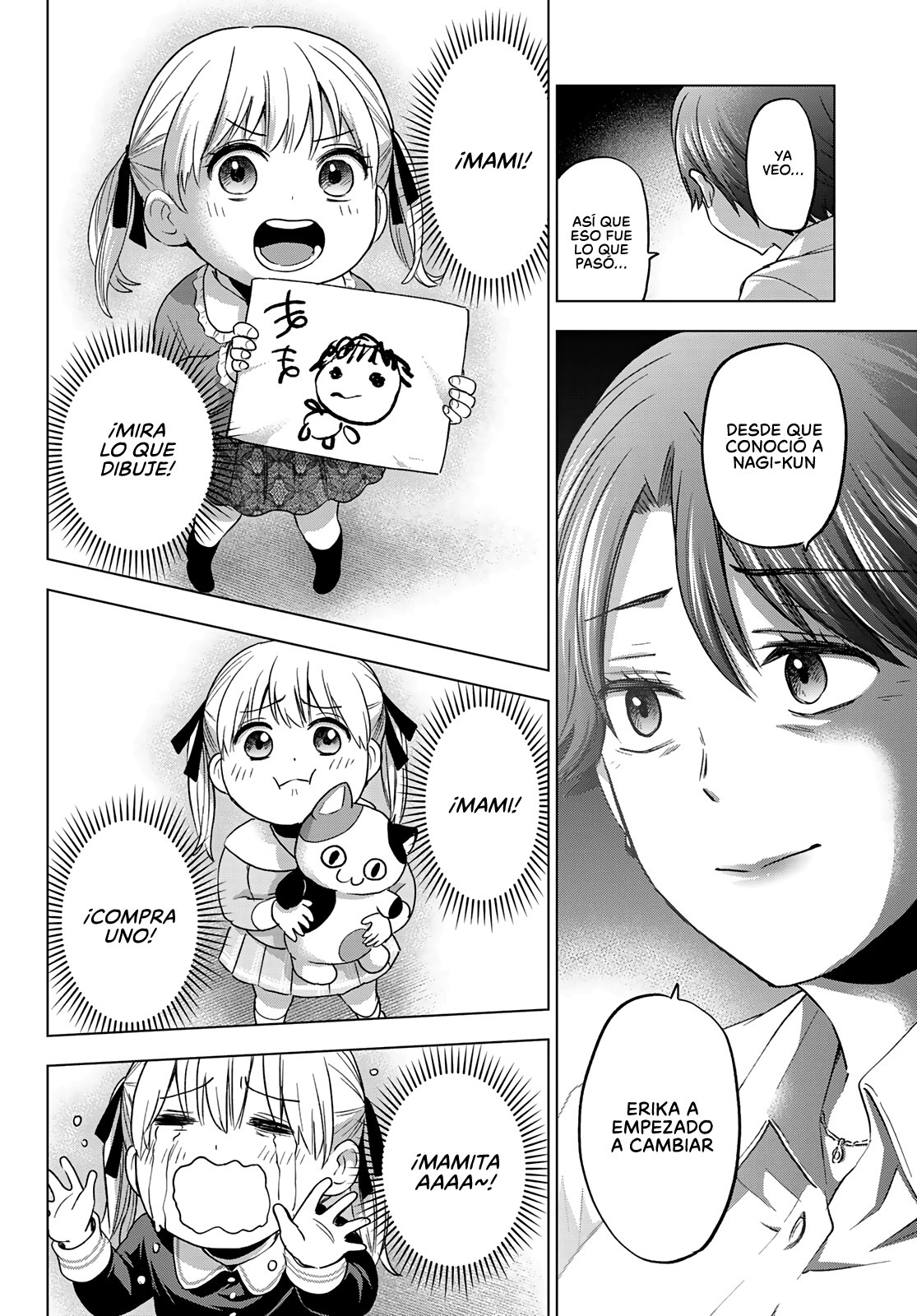 A Couple of Cuckoos Capitulo 85: Erika ha cambiado mucho desde que se mudó con Nagi página 19