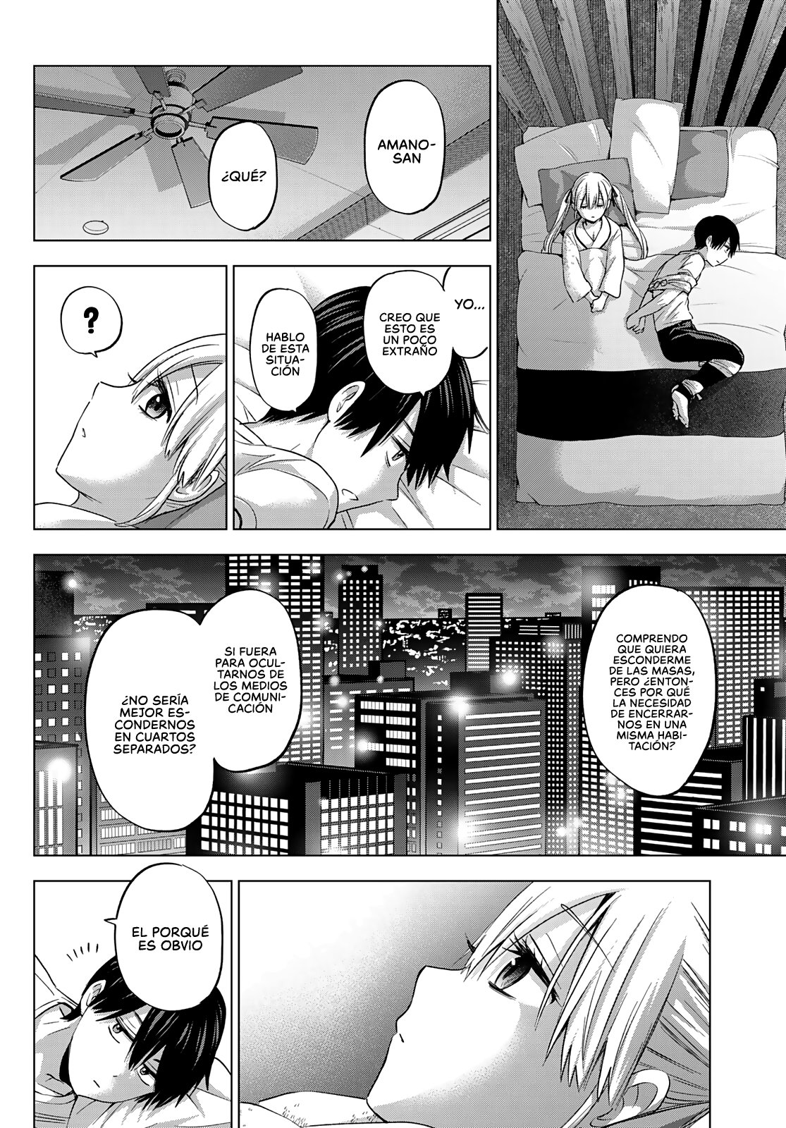 A Couple of Cuckoos Capitulo 85: Erika ha cambiado mucho desde que se mudó con Nagi página 9