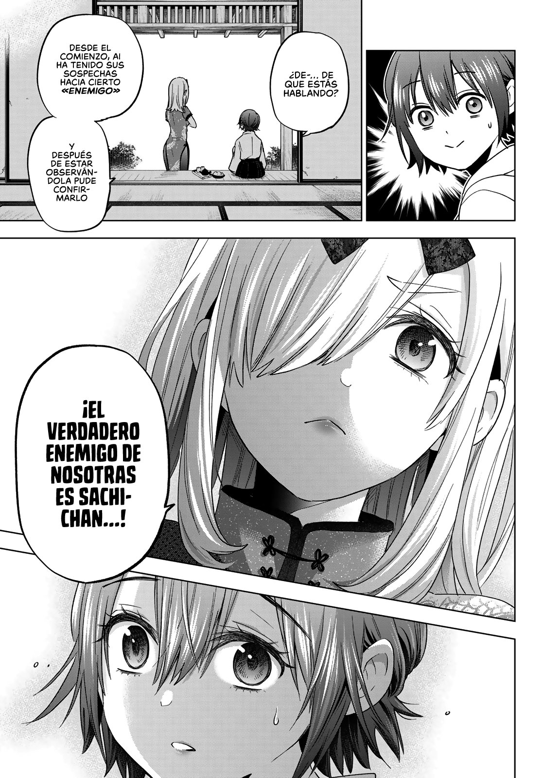 A Couple of Cuckoos Capitulo 97: ¡El verdadero enemigo de nosotras es Sachi-chan…! página 10