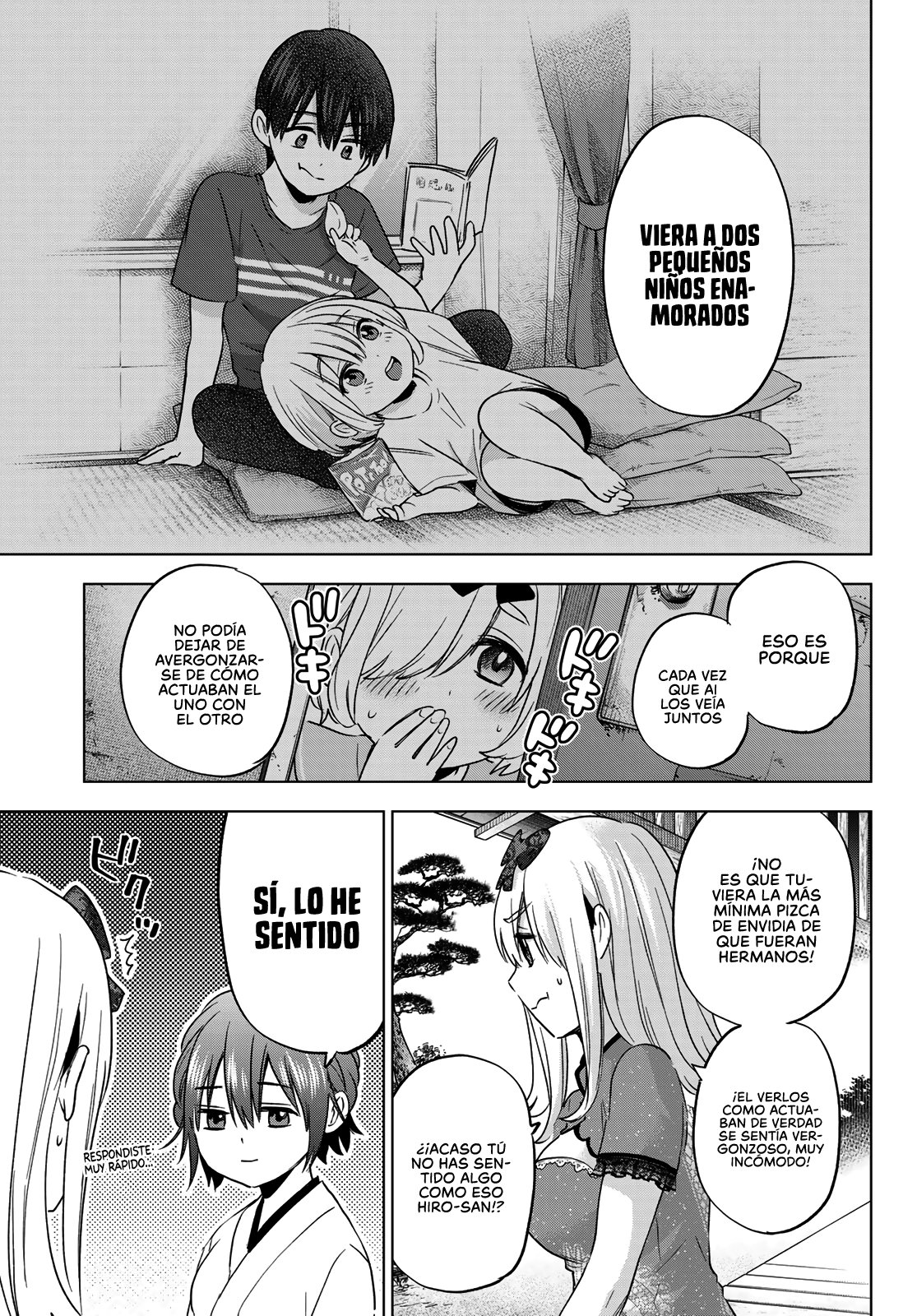 A Couple of Cuckoos Capitulo 97: ¡El verdadero enemigo de nosotras es Sachi-chan…! página 12