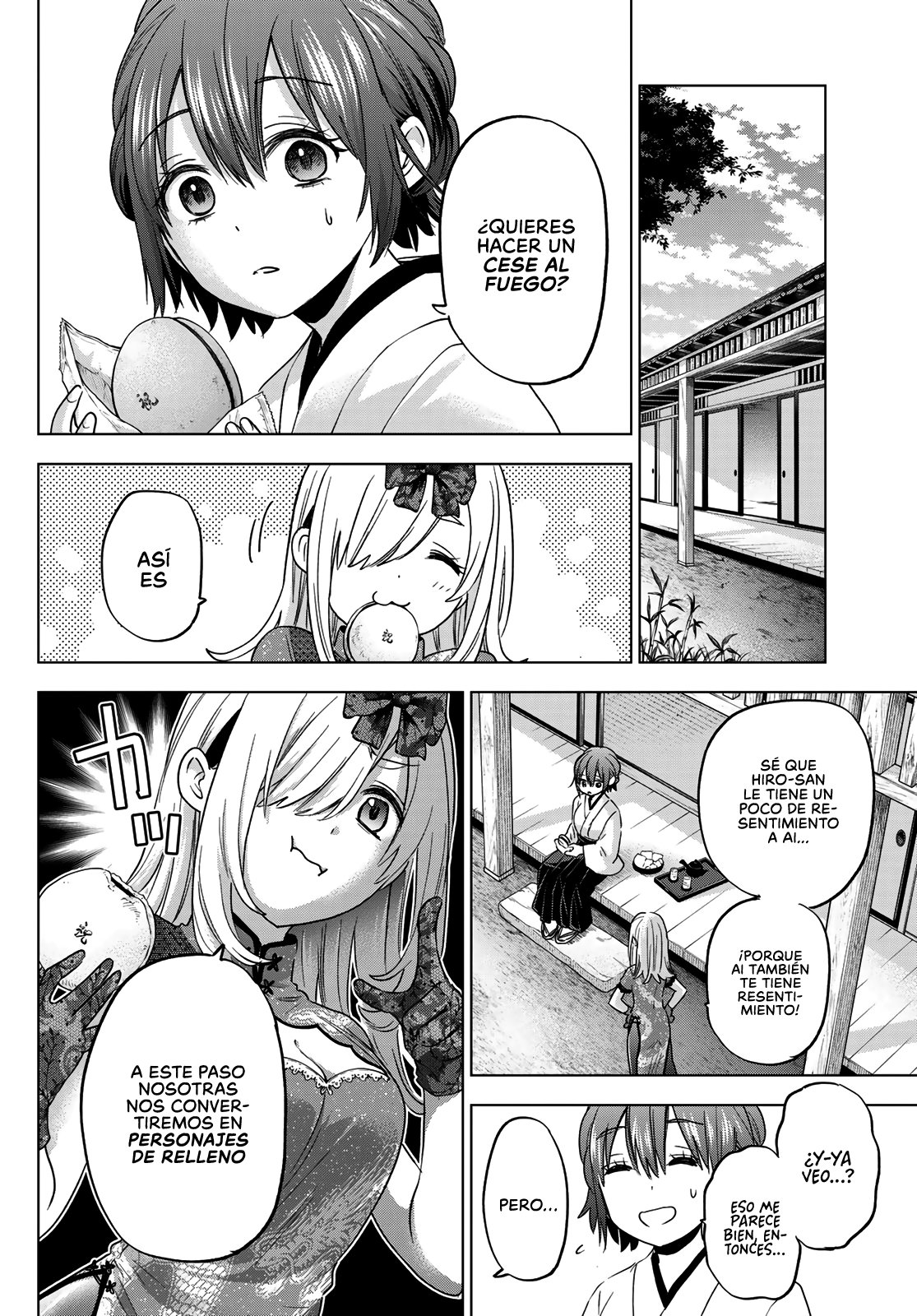 A Couple of Cuckoos Capitulo 97: ¡El verdadero enemigo de nosotras es Sachi-chan…! página 9