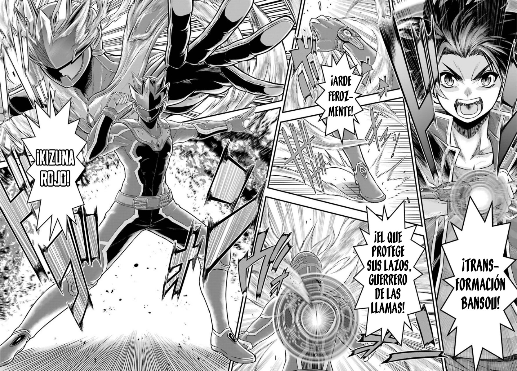 The Red Ranger Becomes an Adventurer in Another World Capitulo 1 página 13