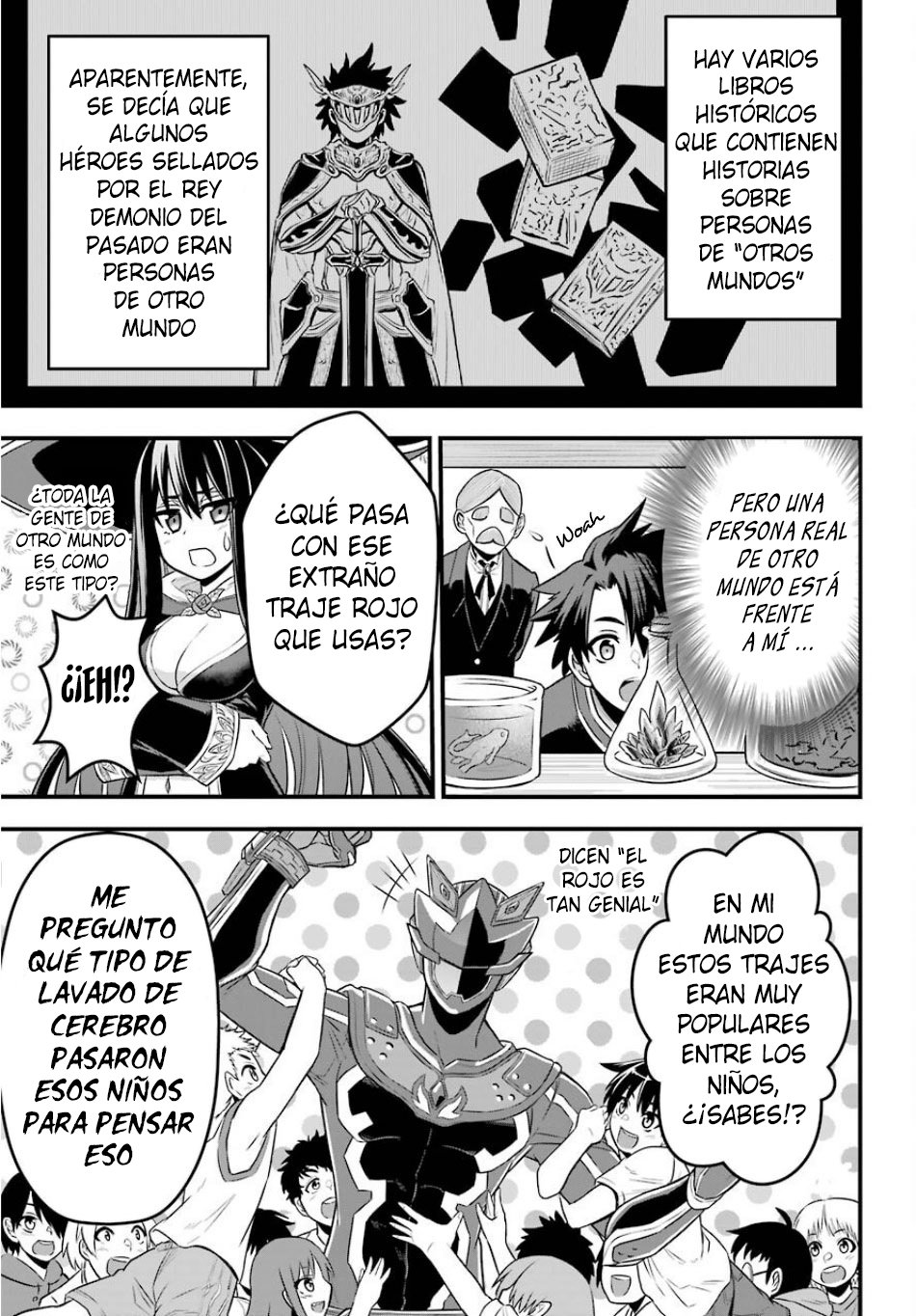 The Red Ranger Becomes an Adventurer in Another World Capitulo 1 página 19