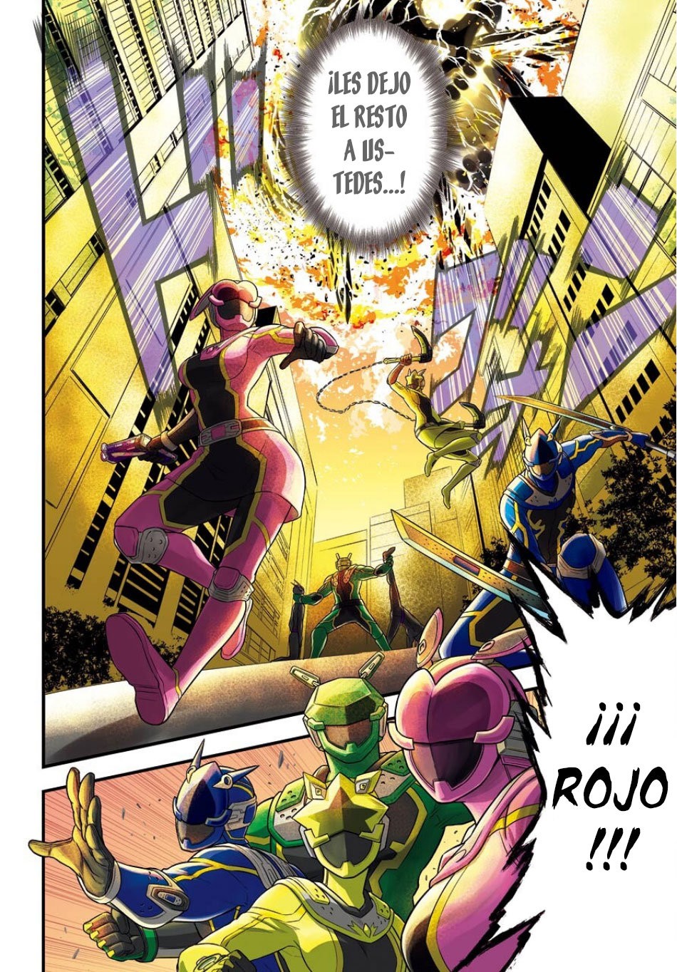 The Red Ranger Becomes an Adventurer in Another World Capitulo 1 página 2