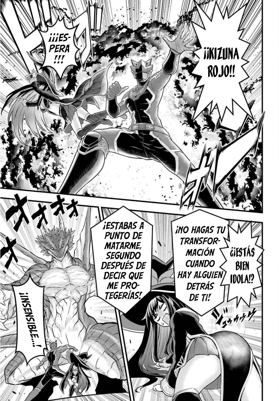 The Red Ranger Becomes an Adventurer in Another World Capitulo 1 página 44