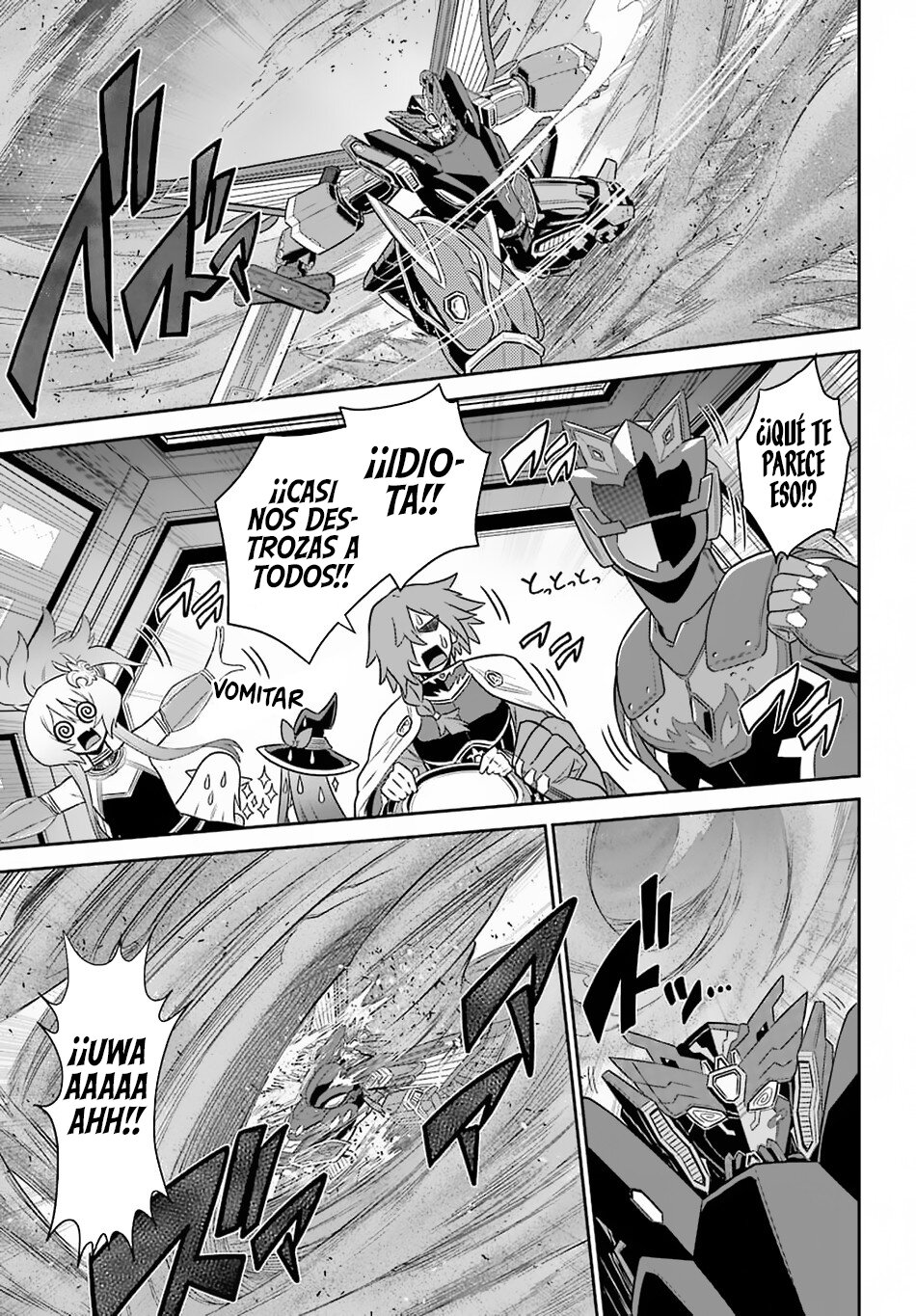 The Red Ranger Becomes an Adventurer in Another World Capitulo 13 página 7