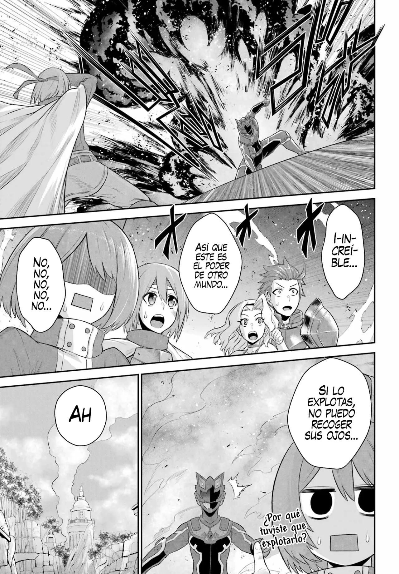 The Red Ranger Becomes an Adventurer in Another World Capitulo 17 página 32