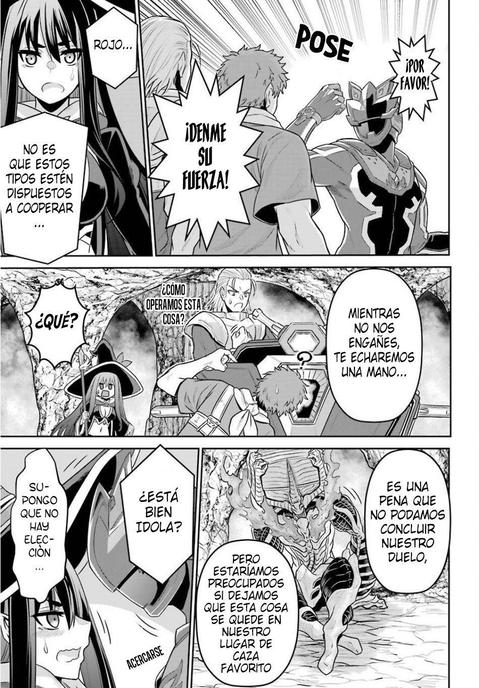 The Red Ranger Becomes an Adventurer in Another World Capitulo 2 página 35