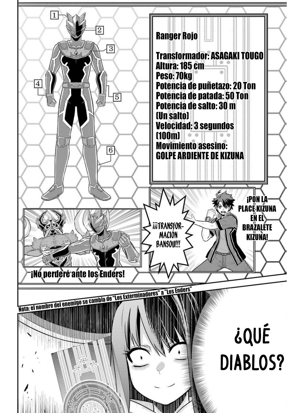 The Red Ranger Becomes an Adventurer in Another World Capitulo 2 página 6