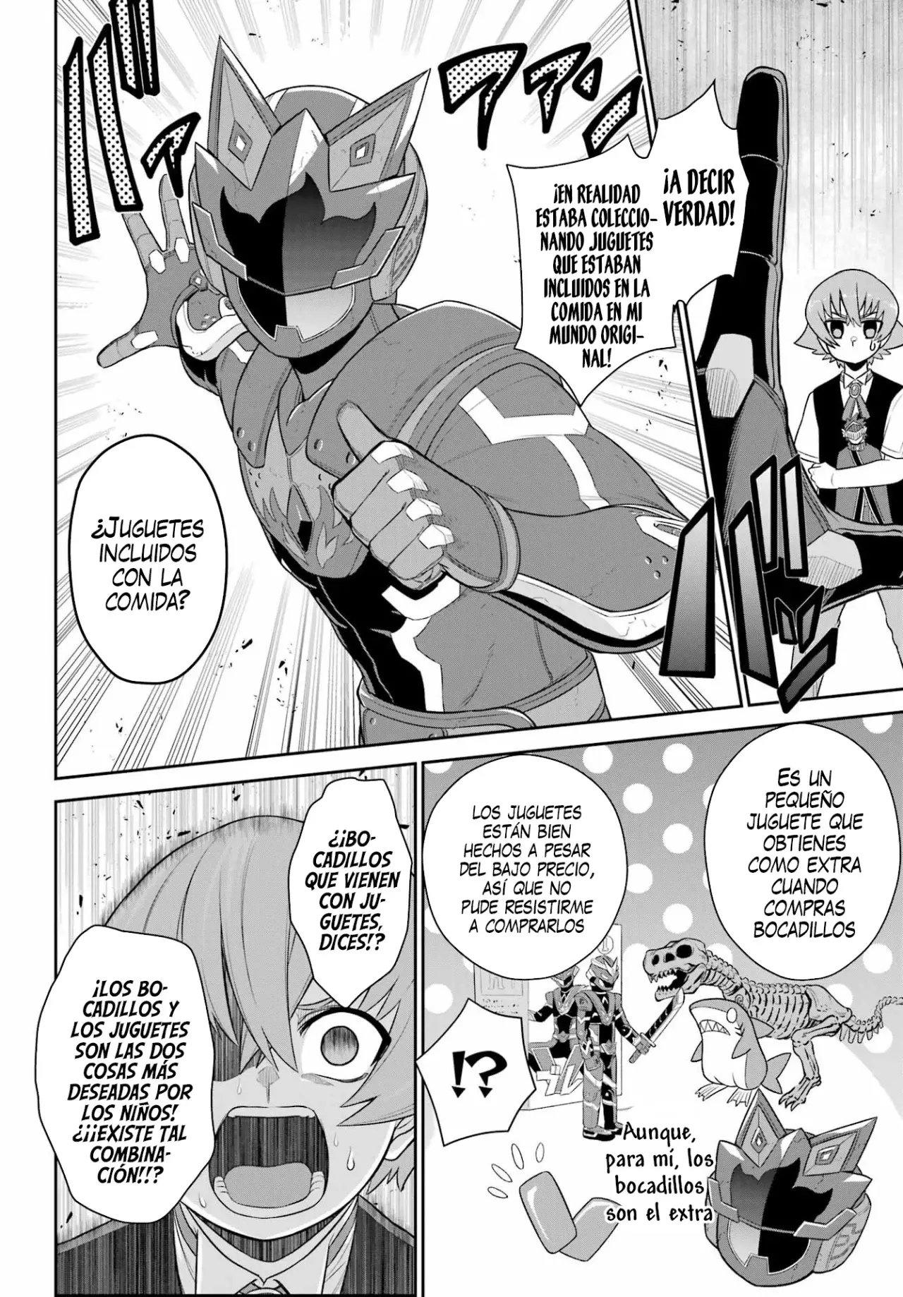 The Red Ranger Becomes an Adventurer in Another World Capitulo 21.1 página 4
