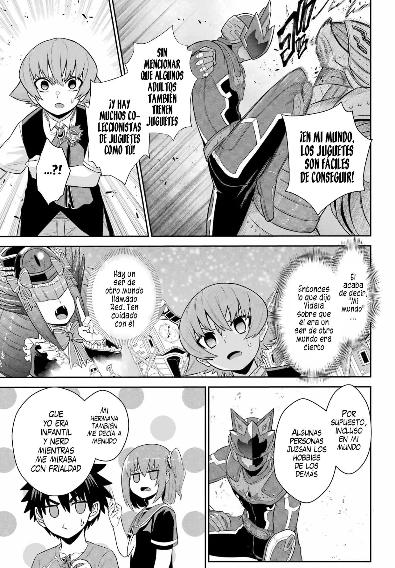 The Red Ranger Becomes an Adventurer in Another World Capitulo 21.1 página 7