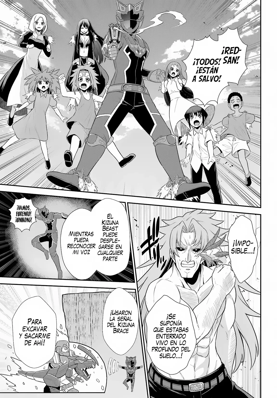 The Red Ranger Becomes an Adventurer in Another World Capitulo 24.2 página 14