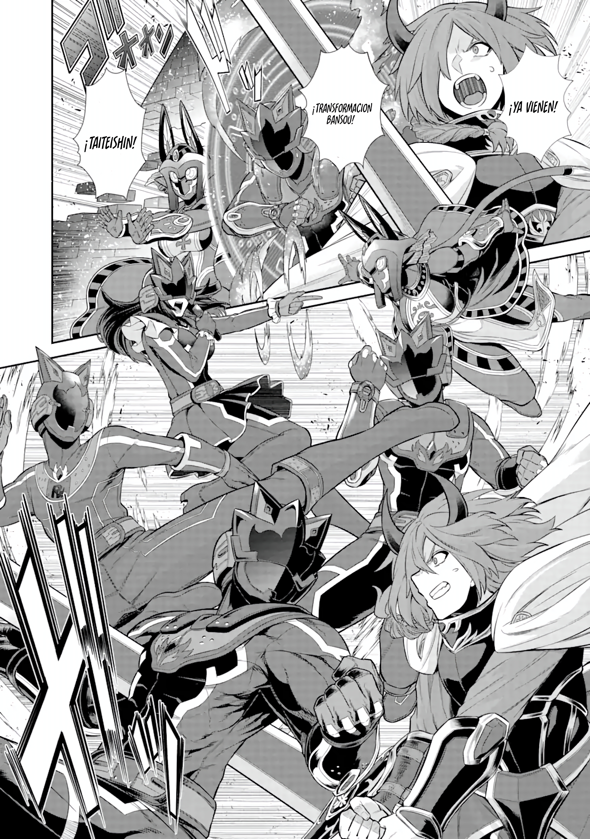 The Red Ranger Becomes an Adventurer in Another World Capitulo 28 página 18